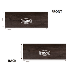 10 Foot Half Wall PVC Custom Printed Double Sided