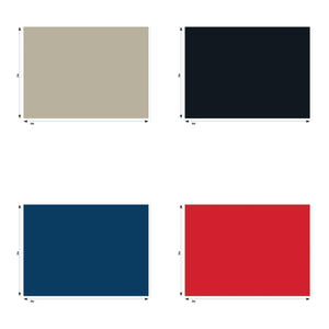 10 Foot Full Wall 500D Solid Colour