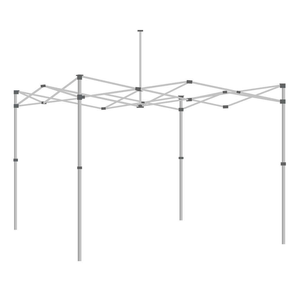 10x10 Popup Tent Frame Medium Tough