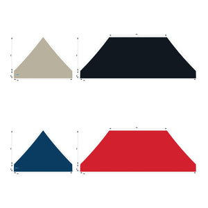 10x20 Foot Topper 500D Solid Colour