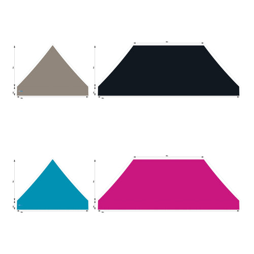 10x20 Foot Topper PVC Solid Colour