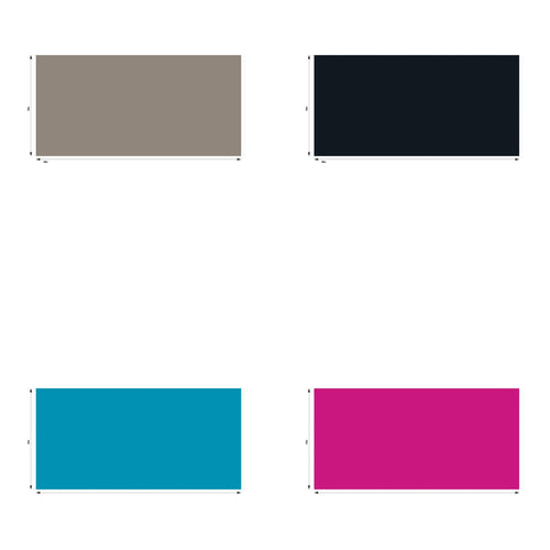15 Foot Full Wall PVC Solid Colour