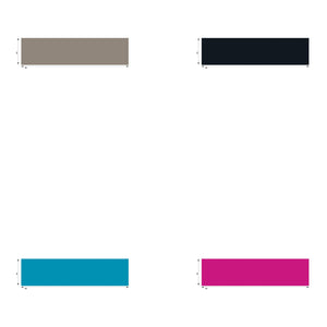 15 Foot Half Wall PVC Solid Colour