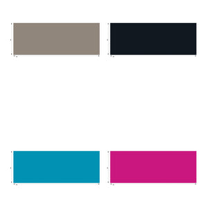 20 Foot Full Wall PVC Solid Colour