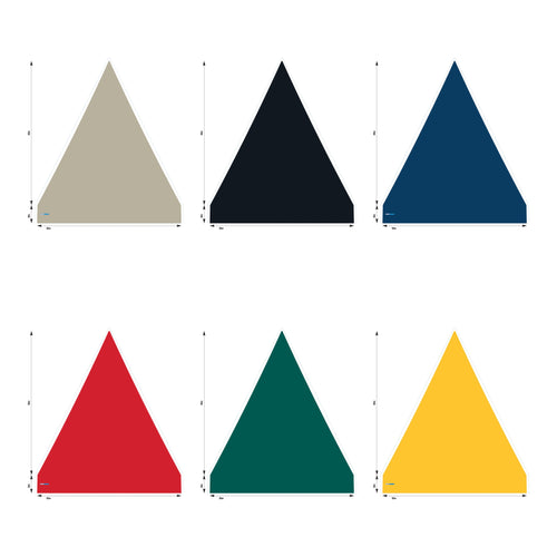 20x20 Foot Hexigon Topper 500D Solid Colour