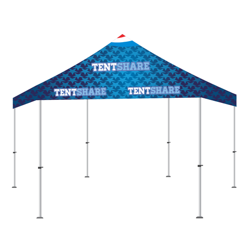 Popup Tent 20x20 Foot Hexagon Custom Canopy Builder