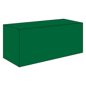 6 Foot Fitted Table Cover Solid Color 500D