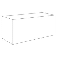 6 Foot Fitted Table Cover Solid Color 500D