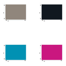 5 Foot Half Wall PVC Solid Colour