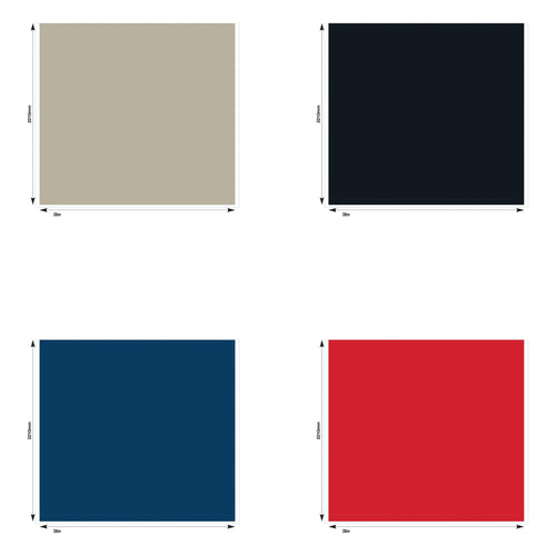 8 Foot Full Wall 500D Solid Colour
