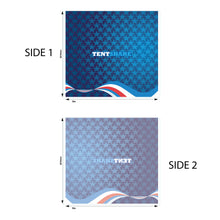 8 Foot Full Wall 600D Custom Printed Single Sided