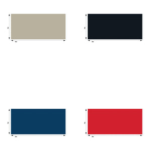8 Foot Half Wall 500D Solid Colour