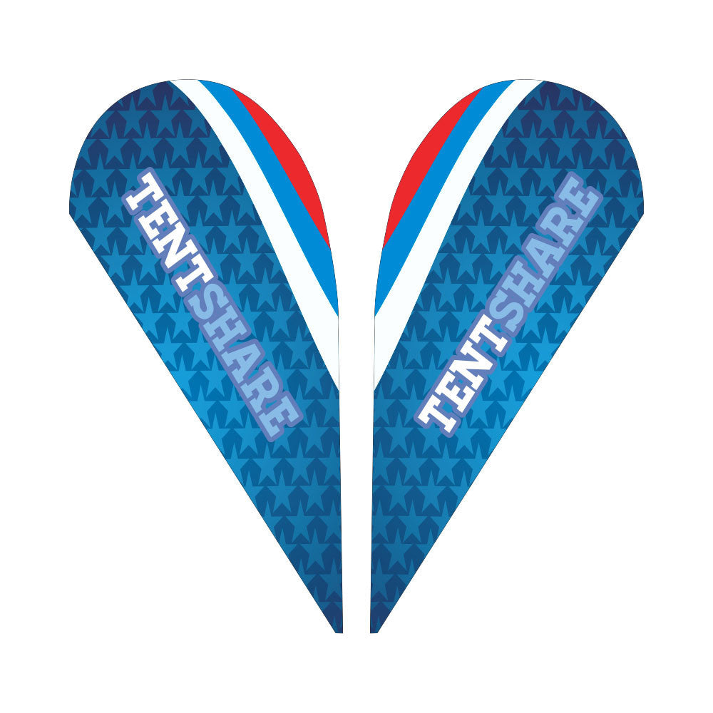 Tear Drop Backpack Flag