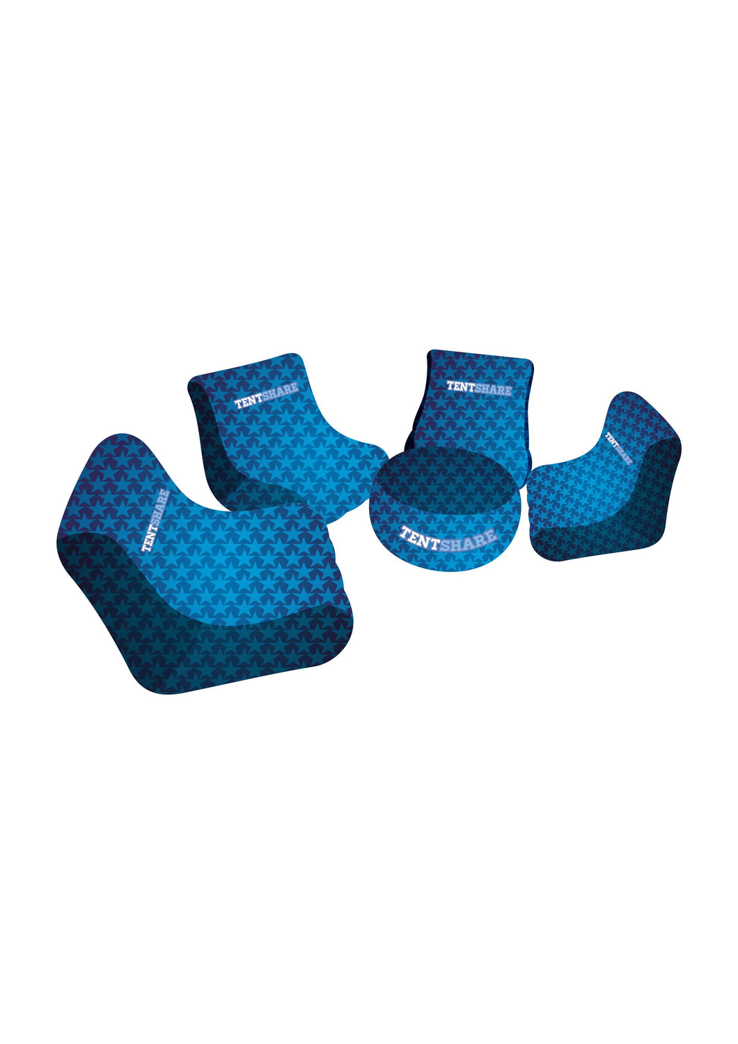 Inflatable Furniture 4 Chairs with Table