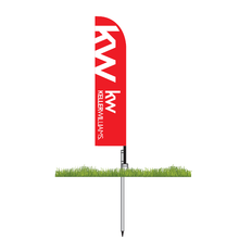 Keller Williams Corporate Small Feather Flag Kit