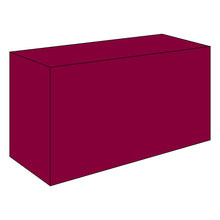 4 Foot Fitted Table Cover Solid Color PVC