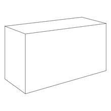 4 Foot Fitted Table Cover Solid Color PVC
