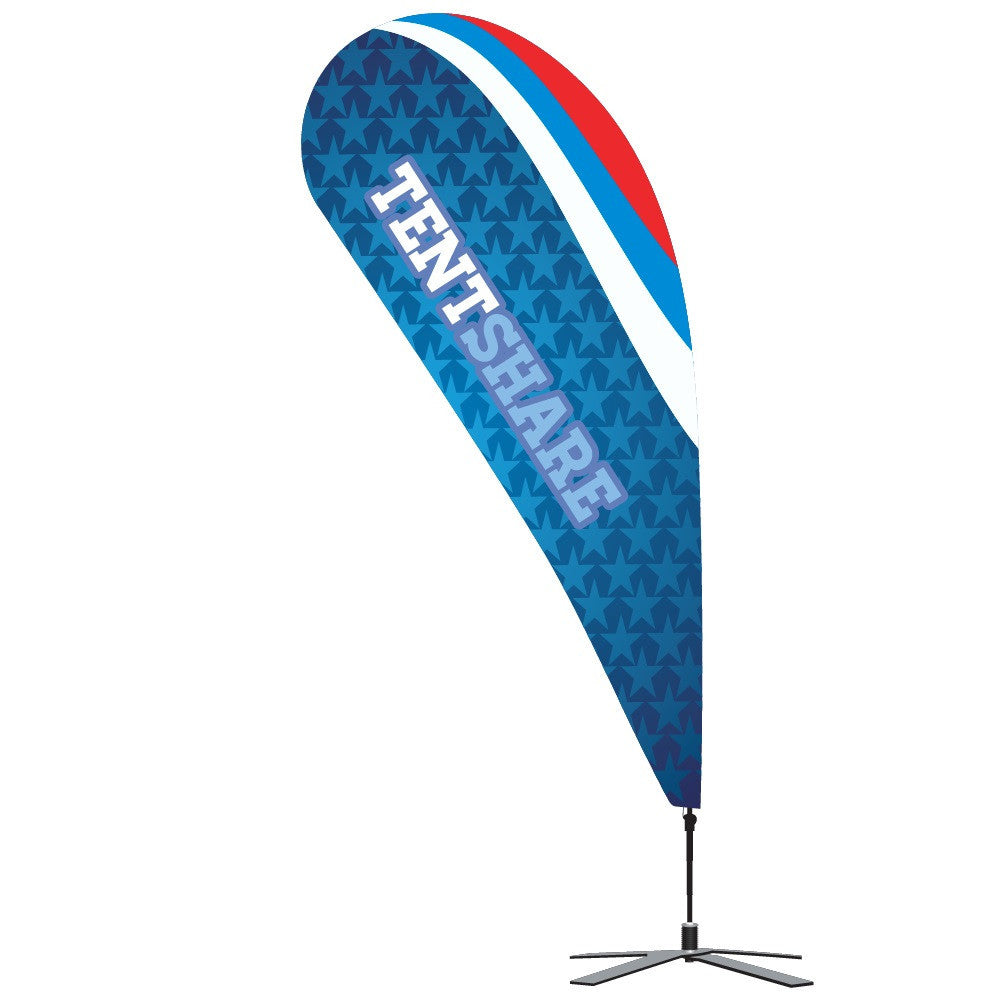 Large Tear Drop Flag Kit