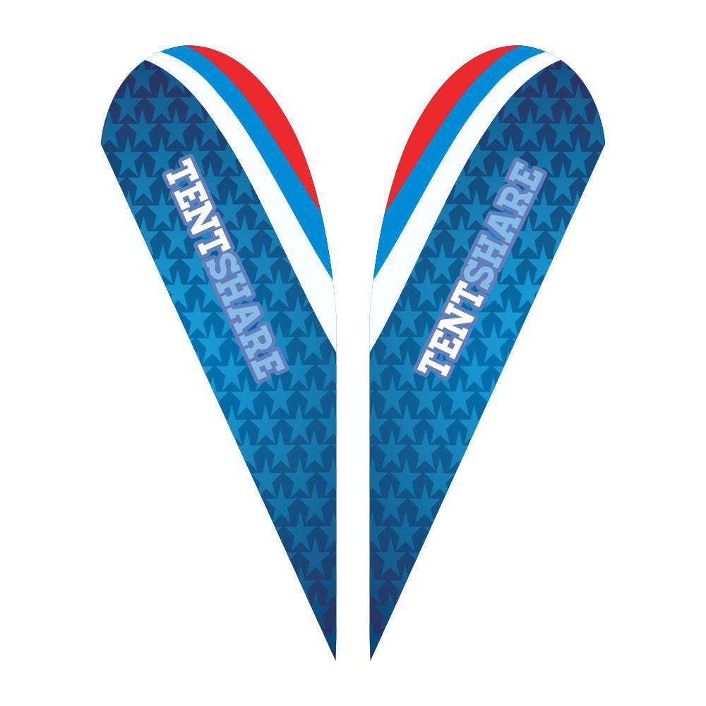 Medium Tear Drop Flag