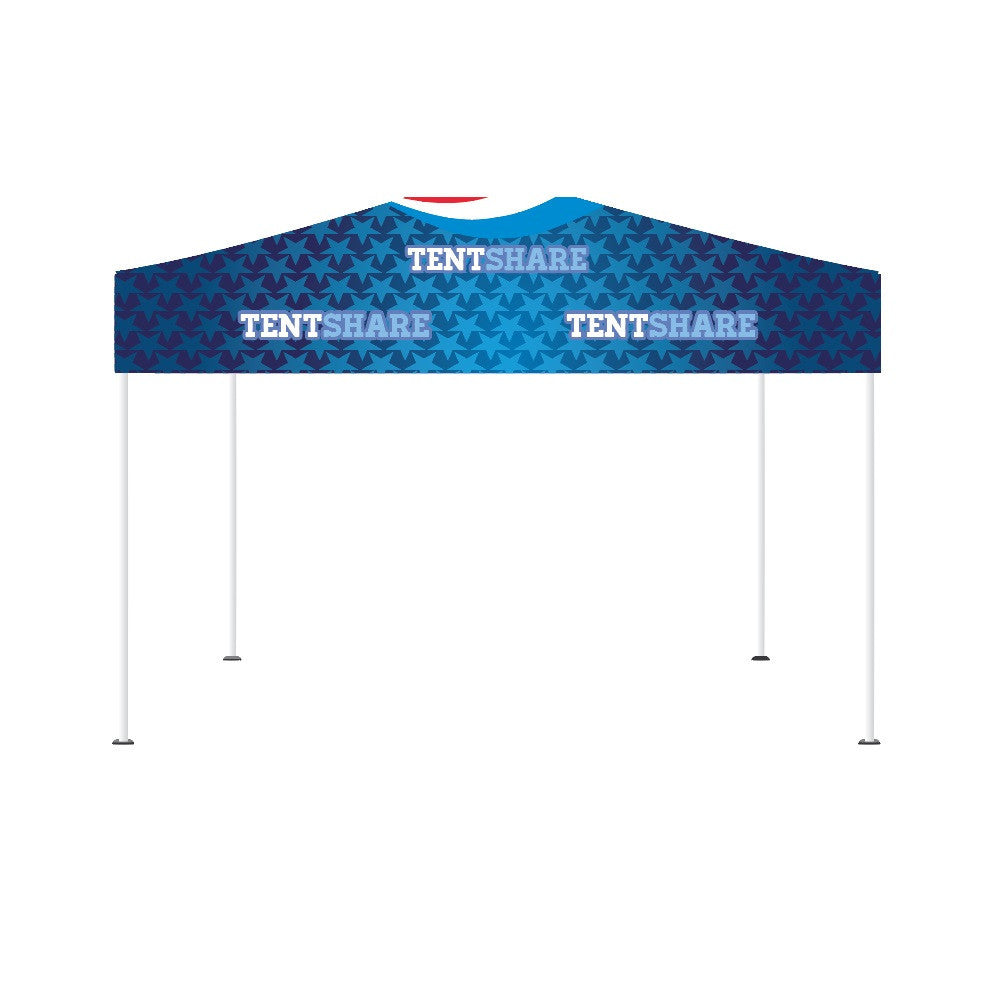 Popup Tent 10x15 Foot Custom Canopy Builder