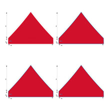10x10 Foot Topper 500D Solid Colour