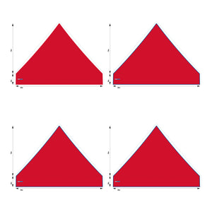 10x10 Foot Topper 500D Solid Colour