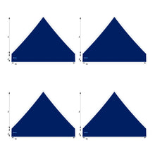 10x10 Foot Topper 500D Solid Colour