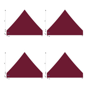 10x10 Foot Topper 500D Solid Colour
