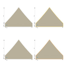 10x10 Foot Topper 500D Solid Colour