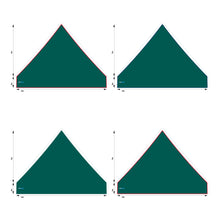 10x10 Foot Topper 500D Solid Colour