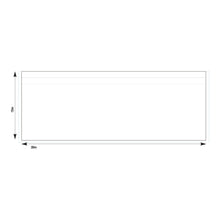 10 Foot Half Wall 500D Solid Colour