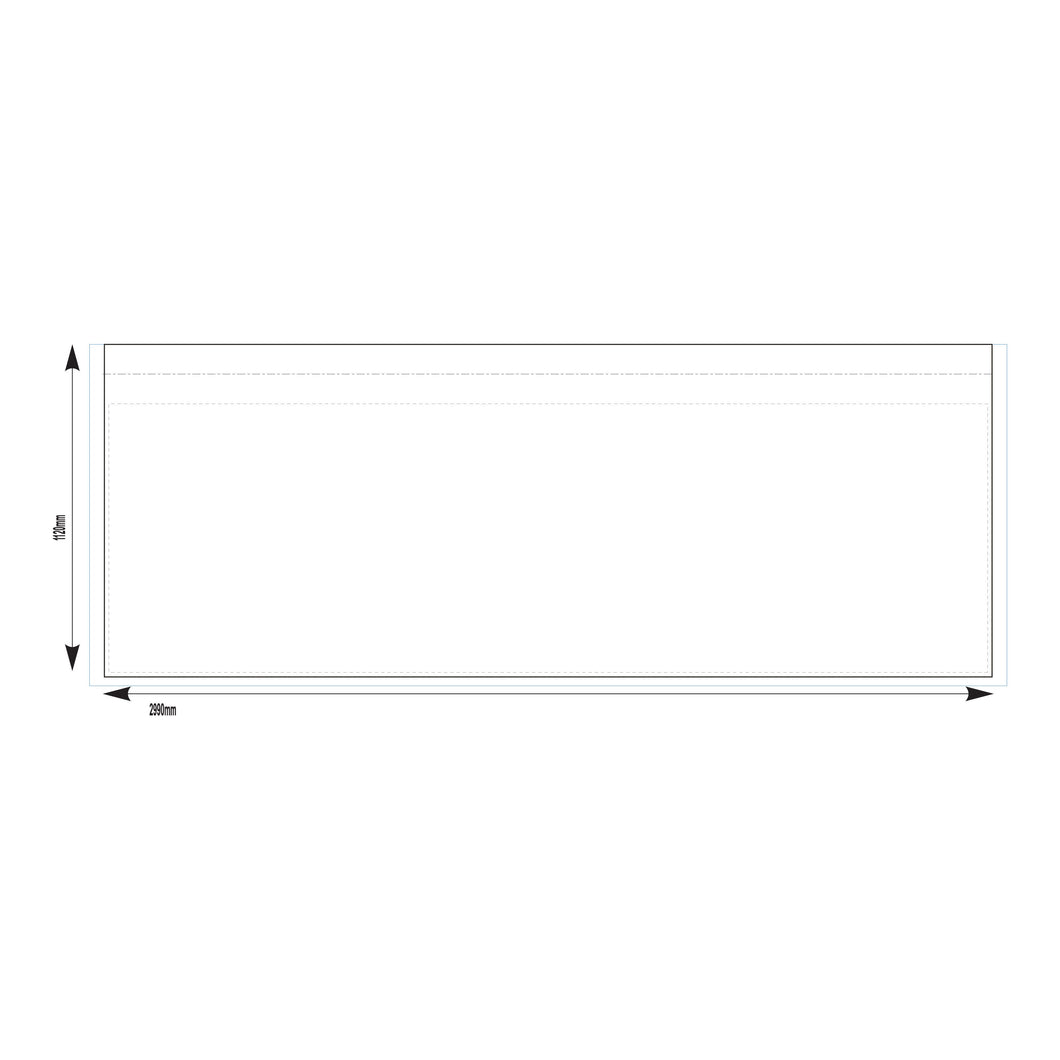 10 Foot Half Wall 500D Solid Colour