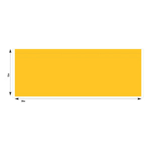 10 Foot Half Wall 500D Solid Colour