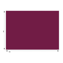 10 Foot Full Wall PVC Solid Colour