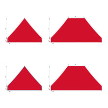10x15 Foot Topper 500D Solid Colour
