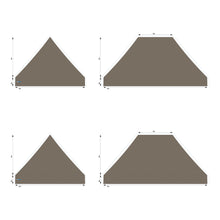 10x15 Foot Topper 500D Solid Colour