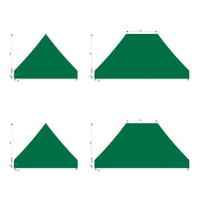 10x15 Foot Topper 500D Solid Colour