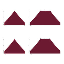 10x15 Foot Topper 500D Solid Colour