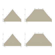 10x15 Foot Topper 500D Solid Colour