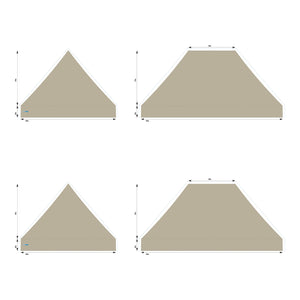 10x15 Foot Topper 500D Solid Colour