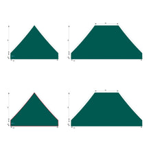 10x15 Foot Topper 500D Solid Colour