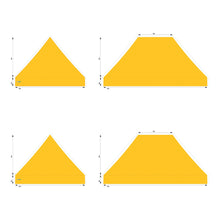 10x15 Foot Topper 500D Solid Colour