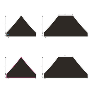 10x15 Foot Topper PVC Solid Colour