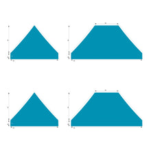 10x15 Foot Topper PVC Solid Colour