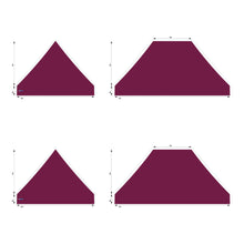 10x15 Foot Topper PVC Solid Colour