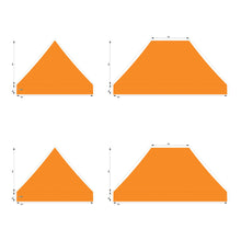 10x15 Foot Topper PVC Solid Colour