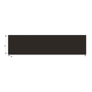 15 Foot Half Wall PVC Solid Colour