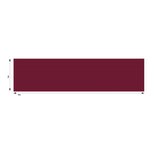 15 Foot Half Wall 500D Solid Colour