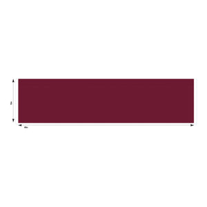 15 Foot Half Wall 500D Solid Colour