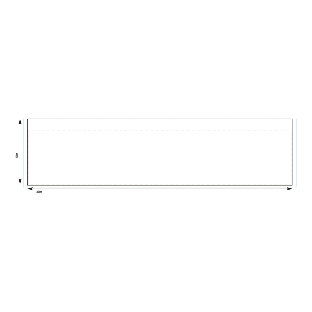15 Foot Half Wall 500D Solid Colour